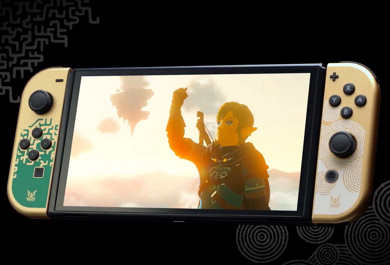 Nintendo Switch OLED z motywem nowej Zeldy. Wkrótce premiera nowej konsoli