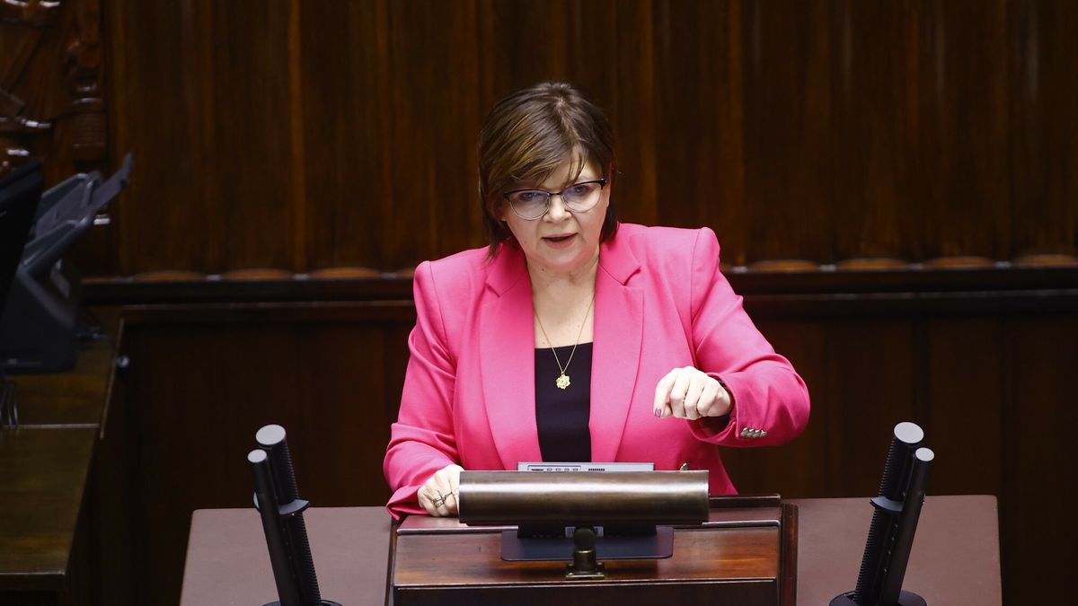 5. posiedzenie Sejmu X kadencji
08.02.2024 Warszawa 5. posiedzenie Sejmu X kadencji fot. Filip Naumienko/REPORTER
N/z: Izabela Leszczyna
Filip Naumienko/REPORTER