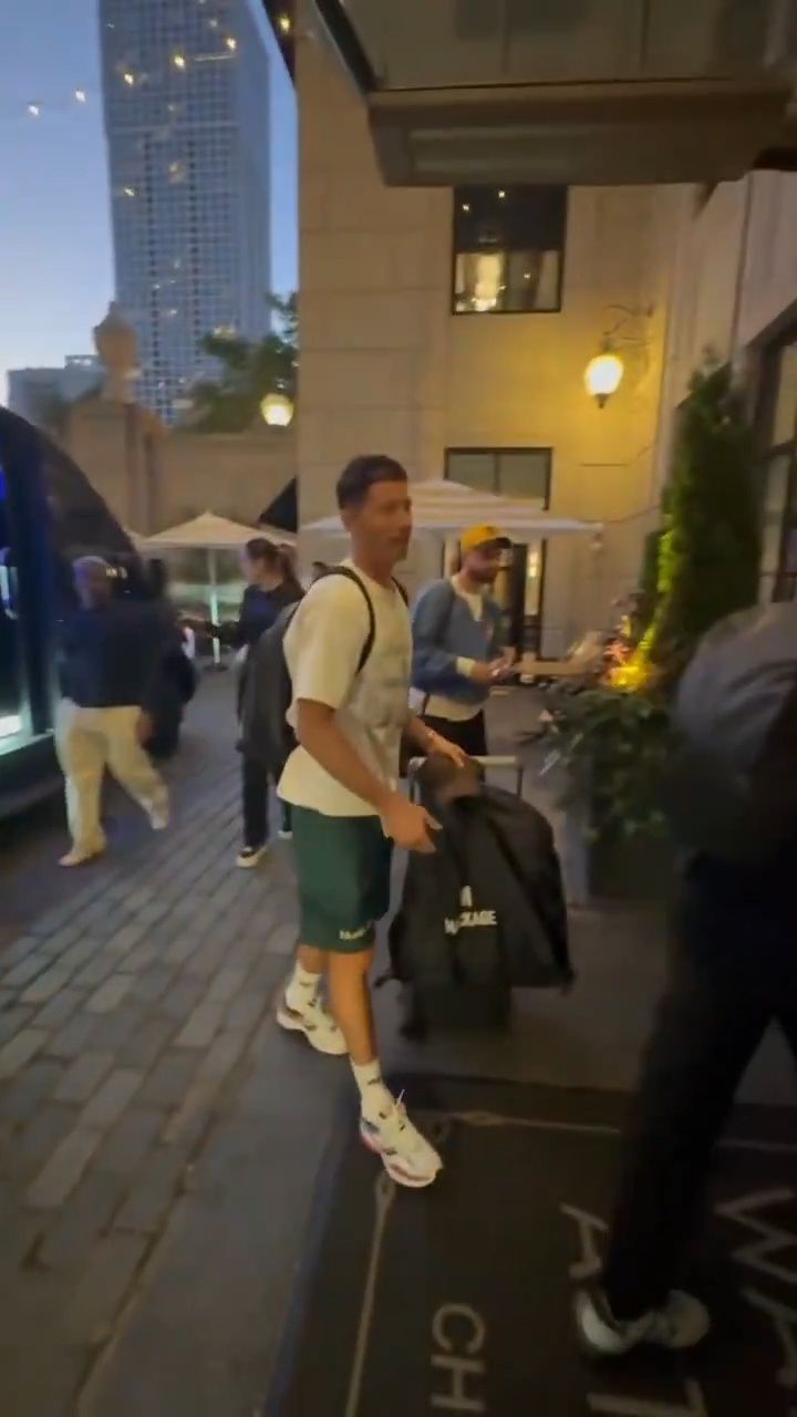 Robert Lewandowski zawitał do Chicago