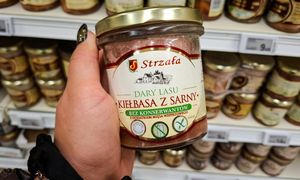 Myślałam, że trafiłam na okazję w Auchan. Wystarczyło przeczytać mały druk na słoiku tej kiełbasy