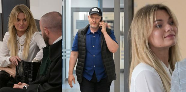 Tak wyglądała rozprawa rozwodowa Emilii Komarnickiej i Redbada Klynstry. Aktorzy UNIKALI SIĘ w sądzie (ZDJĘCIA)