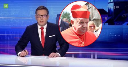 "Wiadomości" TVP przemilczały sprawę kard. Stanisława Dziwisza. Było za to o rogalach