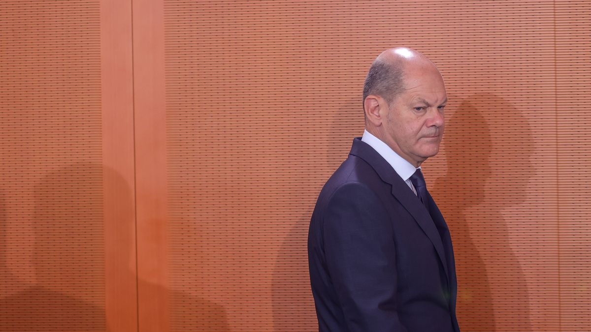 Na zdjęciu Olaf Scholz