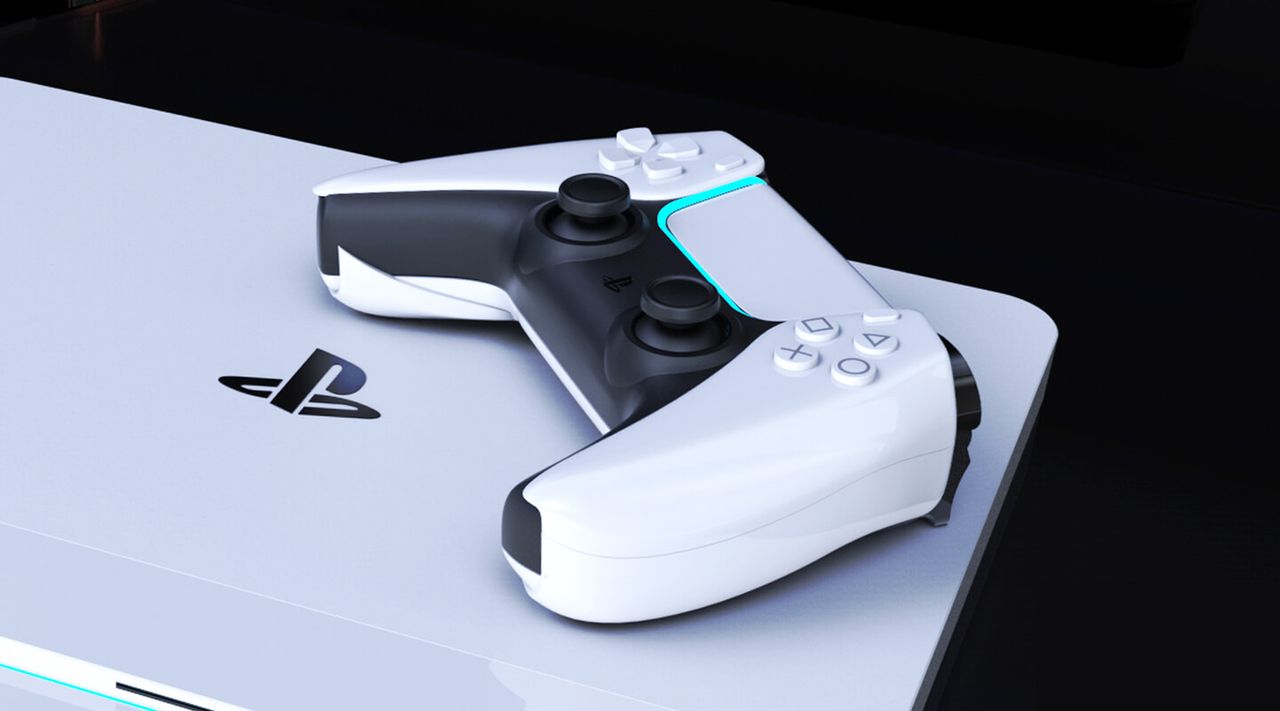 Grafika koncepcyjna PlayStation 5, fot. Concept Creator/LetsGoDigital