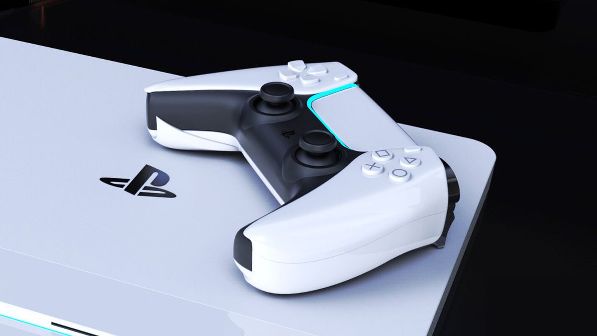Grafika koncepcyjna PlayStation 5, fot. Concept Creator/LetsGoDigital