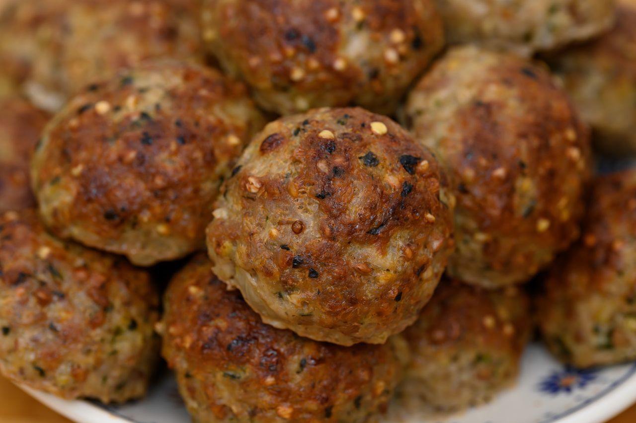 Kotlety mielone z kaszą gryczaną