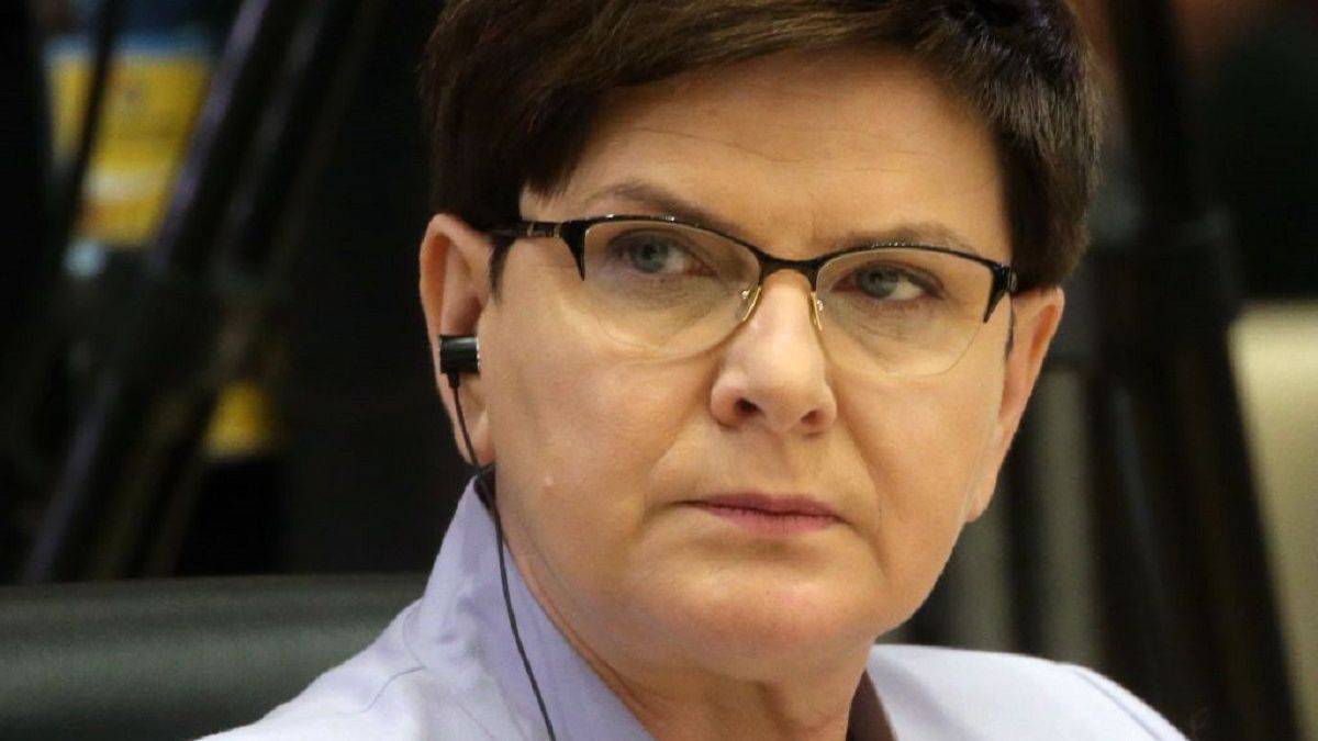 Beata Szydło. 