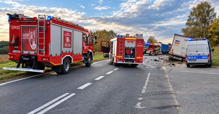 Poważny wypadek na DK 10 - AKTUALIZACJA