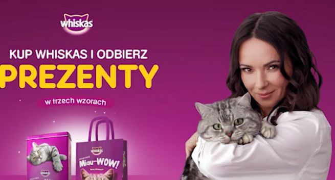 Kasia Kowalska z córką reklamuje karmę Whiskas z okazji Dnia Kota (wideo)