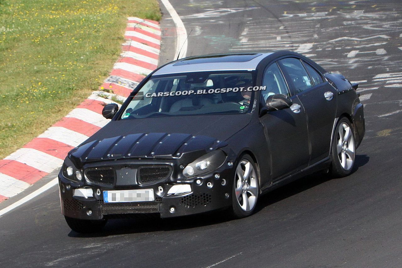 2014 Mercedes-Benz klasy C wyszpiegowany podczas testów