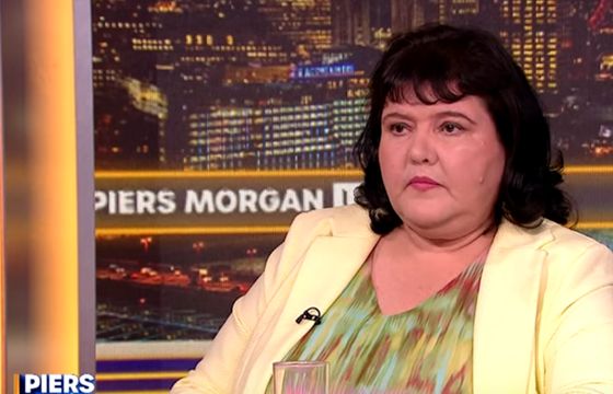 Nie było herbaty na koszt firmy? Prześladowczyni z „Reniferka” zabiera głos w programie Piersa Morgana