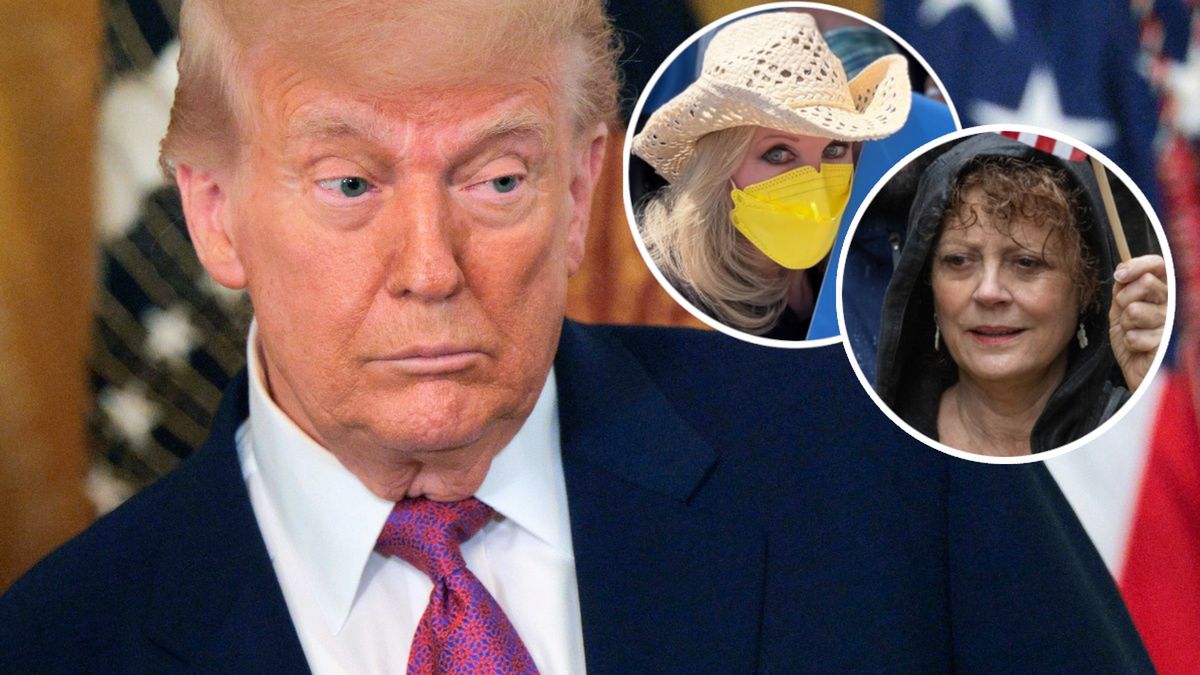 Donald Trump (Morgan Fairchild i Susan Sarandon)