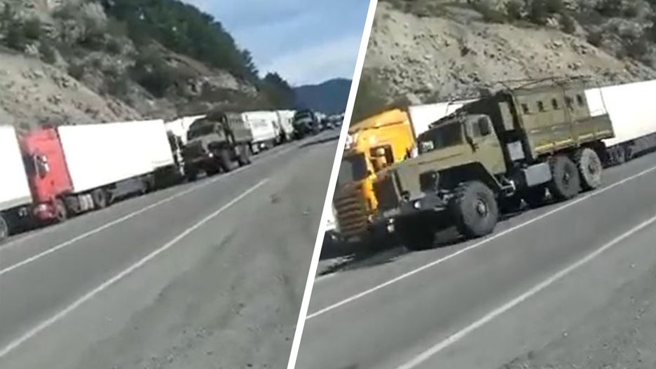 Granica oblężona przez Rosjan. Zauważyli konwój wojskowy