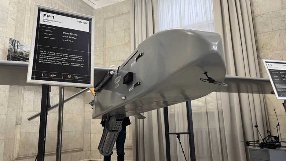Umowa Wielka Brytania-Ukraina. Będą razem produkować drony (na zdjęciu ukraiński dron FP-1)