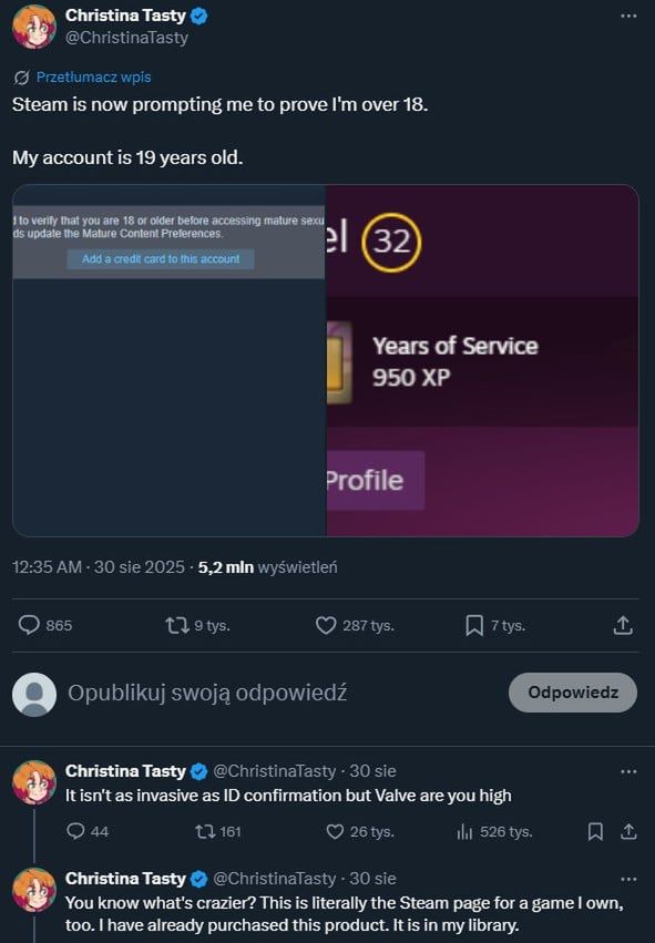 Źródło: X: @ChristinaTasty