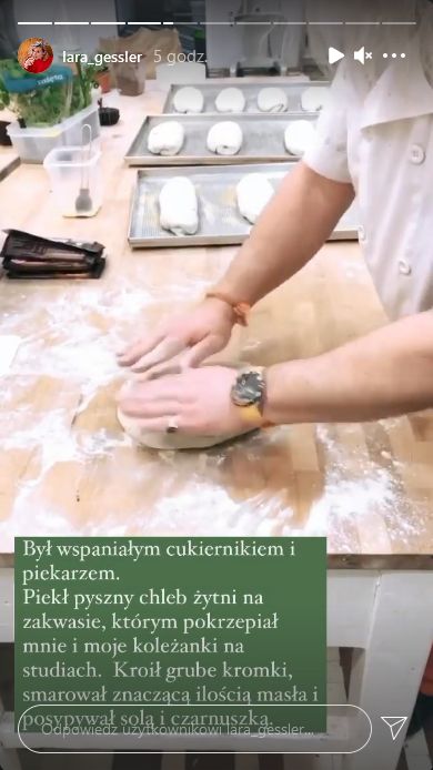 Lara Gessler wspomina ojca
