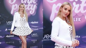 Z rozprawy rozwodowej prosto na Pudelek Pink Party. Marianna Schreiber prezentuje efekty metamorfozy na naszej urodzinowej ściance