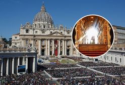 Nagi mężczyzna wskoczył na ołtarz Bazyliki św. Piotra. "Protest przeciwko wojnie w Ukrainie"