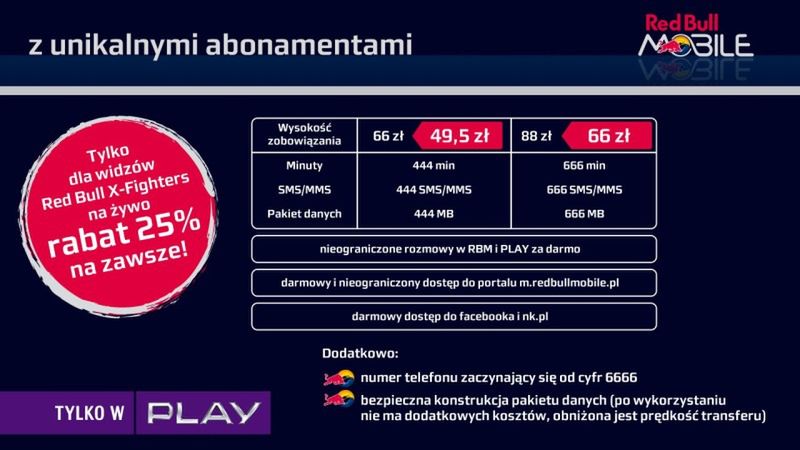 Red Bull Mobile wkroczył do Polski - oferta i Świat Red Bulla 6