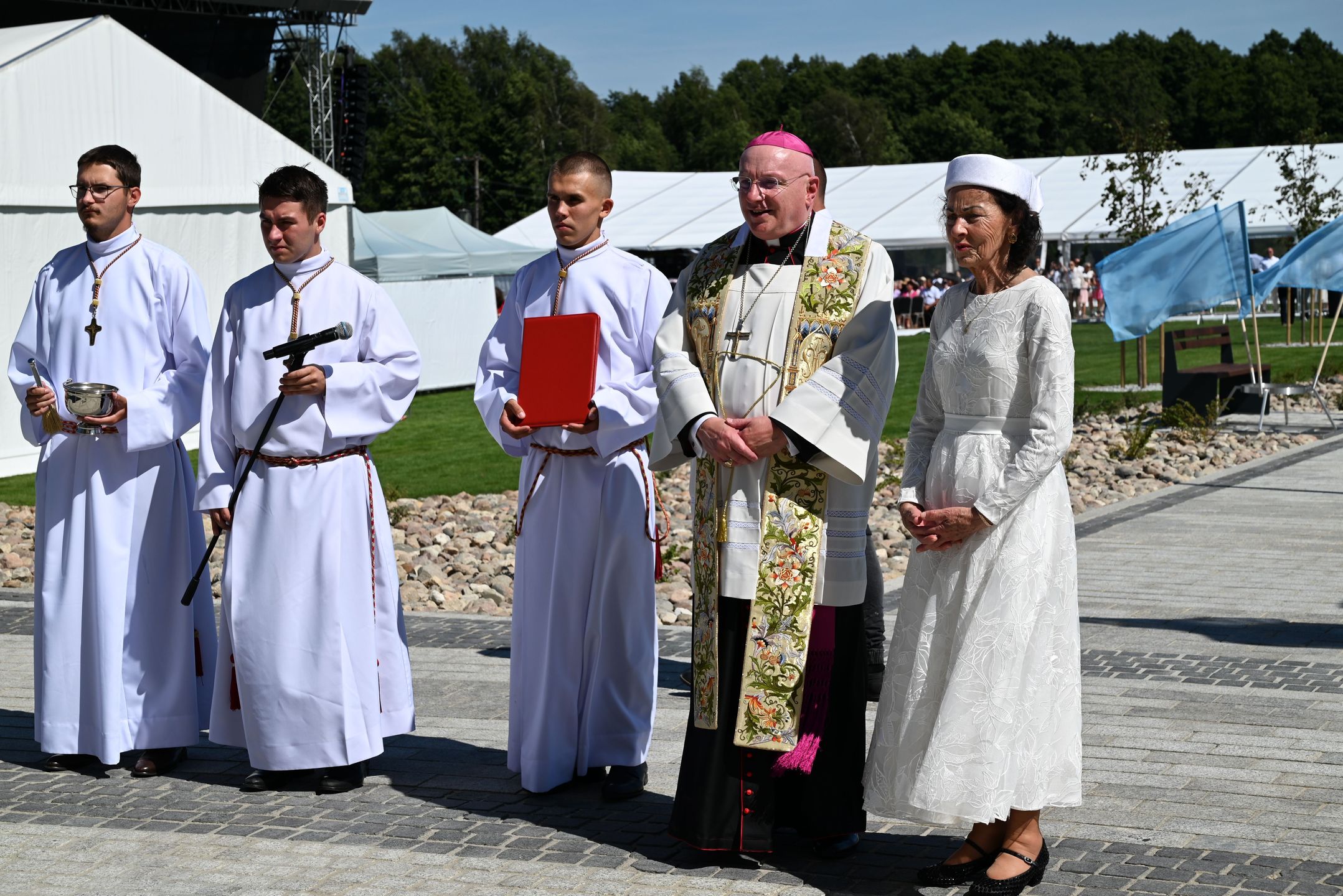 W uroczystości wzięli udział pielgrzymi z całego kraju