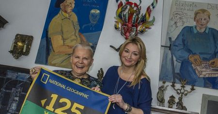Dzikowska świętuje 125-lecie Towarzystwa National Geographic