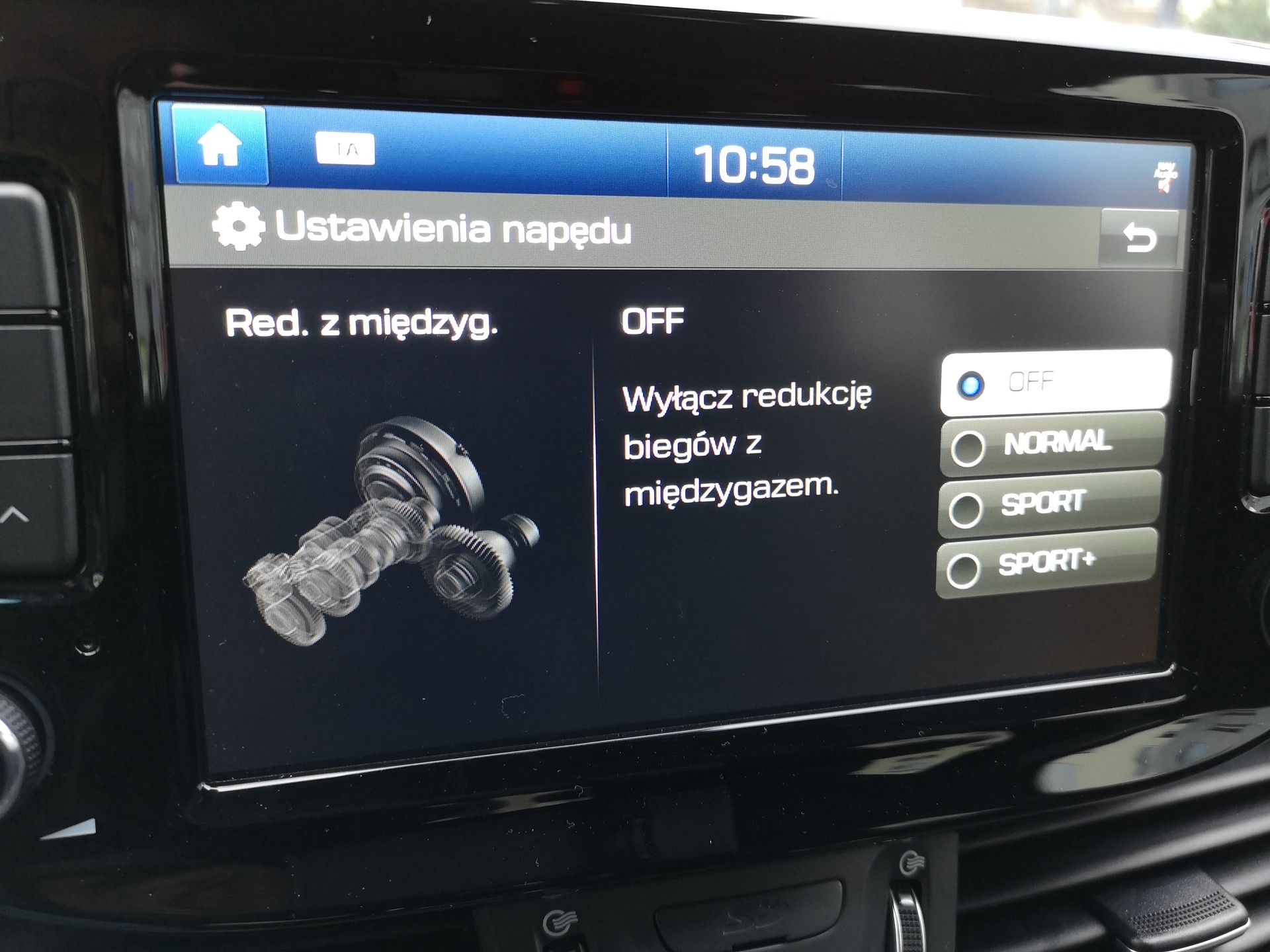 Hyundai i30 Fastback N: Programowa konfiguracja ustawień auta 7