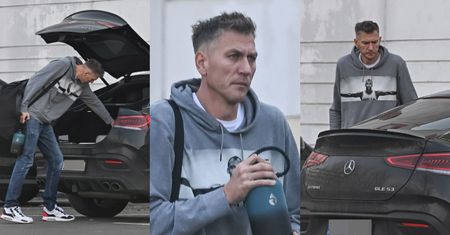 Cezary Trybański zasuwa na trening mercedesem za prawie 700 tysięcy złotych