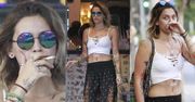 19-letnia Paris Jackson pali pod studiem tatuażu