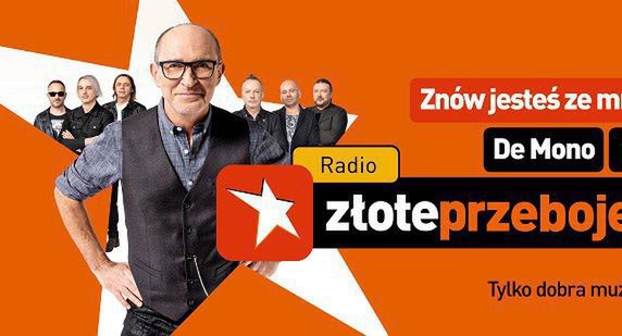 „Tylko dobra muzyka” w Radiu Złote Przeboje. W kampanii reklamowej Kombii, De Mono i Patrycja Markowska