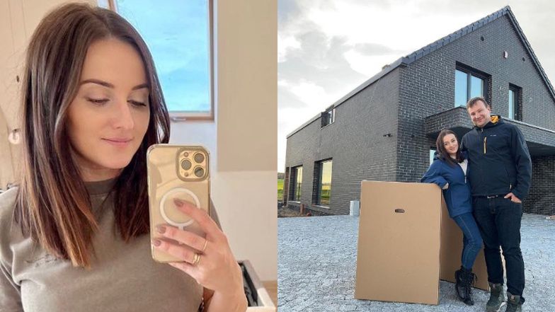 Anna Bardowska z "Rolnik szuka żony" pokazała garderobę w nowym domu: "Brakuje jeszcze drążka i brakuje też prądu" (ZDJĘCIA)