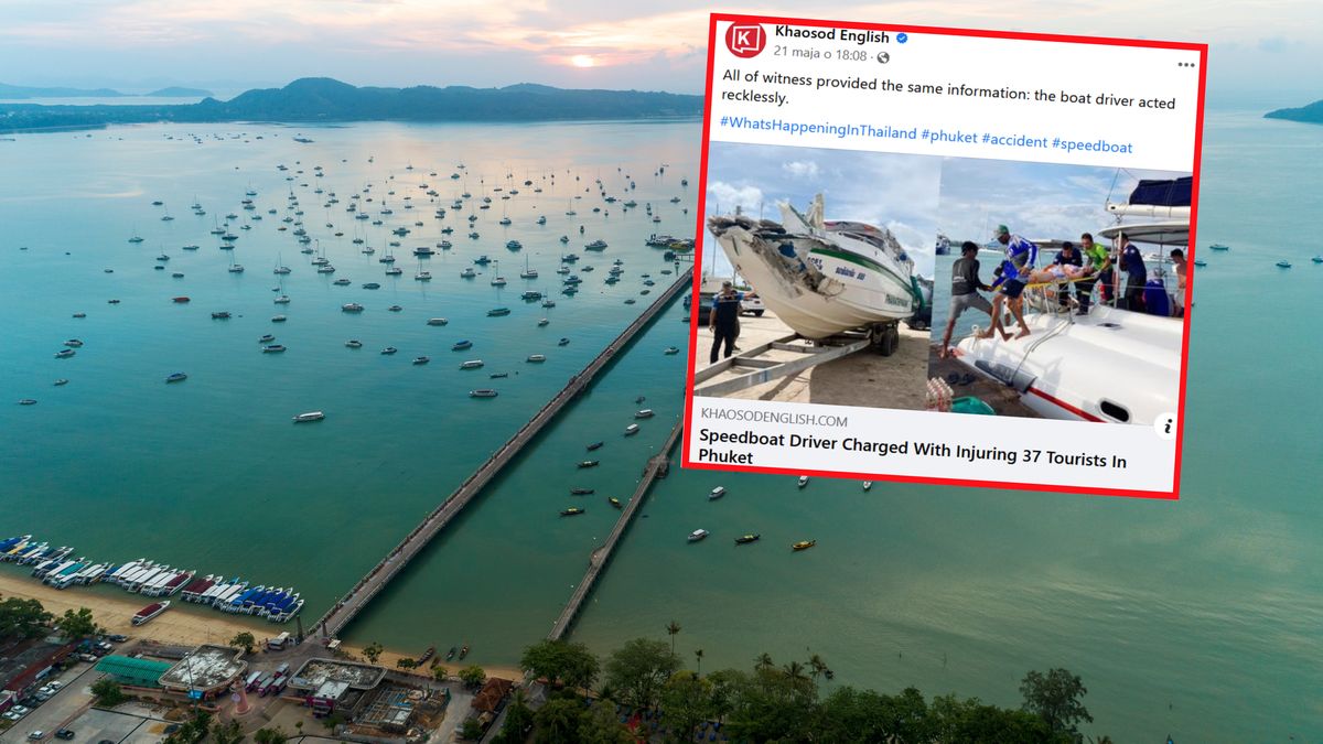 Do zdarzenia doszło niedaleko przystanki Chalong