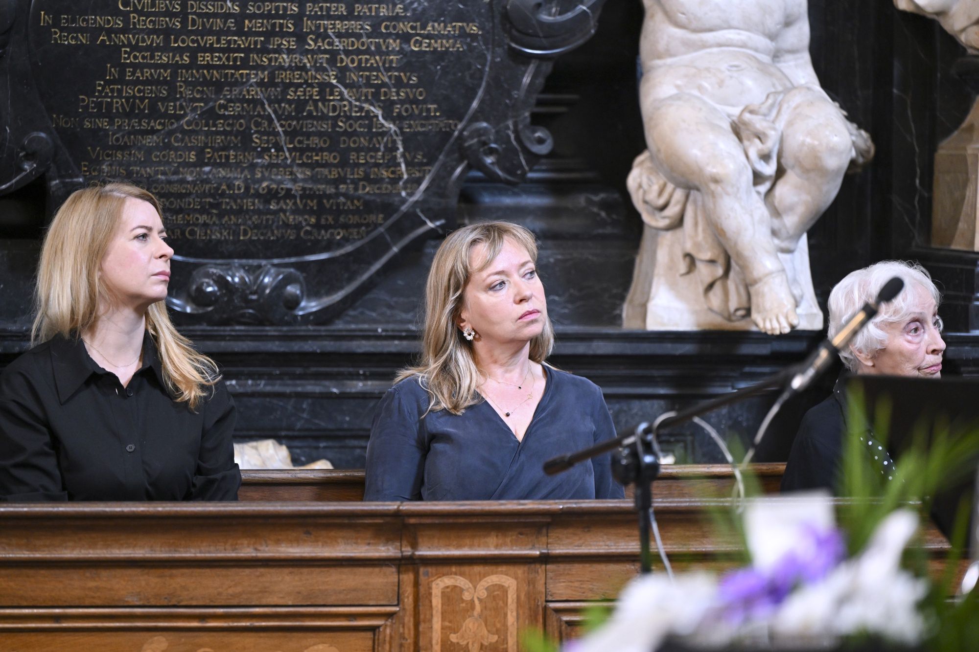 Dorota Segda pożegnała Jerzego Stuhra.