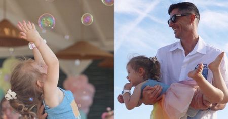 Lewandowscy zorganizowali trzyletniej Laurze BEACH PARTY! Były wróżki, bańki mydlane i malowanie twarzy (ZDJĘCIA)