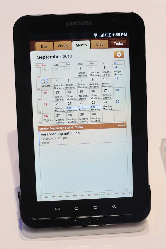 Samsung Galaxy TAB – pierwsze wrażenia [wideo + galeria] 24