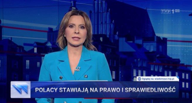 Skarga do KRRiT na powtórzony 27 razy pasek „Wiadomości” TVP