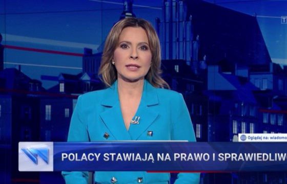 Skarga do KRRiT na powtórzony 27 razy pasek „Wiadomości” TVP