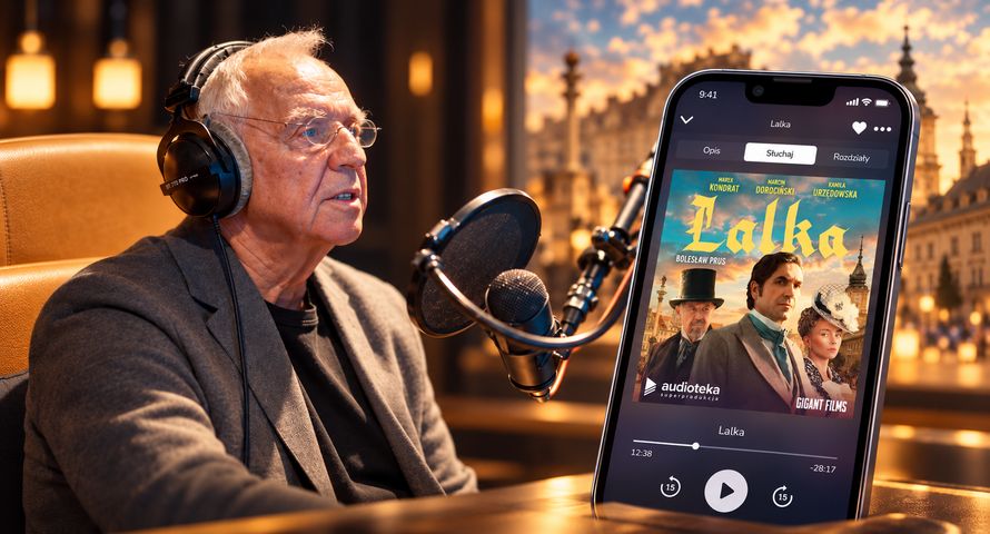 Audioteka szykuje superprodukcję "Lalka". W obsadzie Dorociński i Kondrat