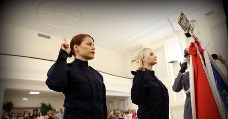 Nowi funkcjonariusze w szeregach lubelskiej policji
