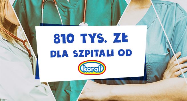 Producent lodów Koral ofiaruje ponad 800 tysięcy złotych na walkę z koronawirusem