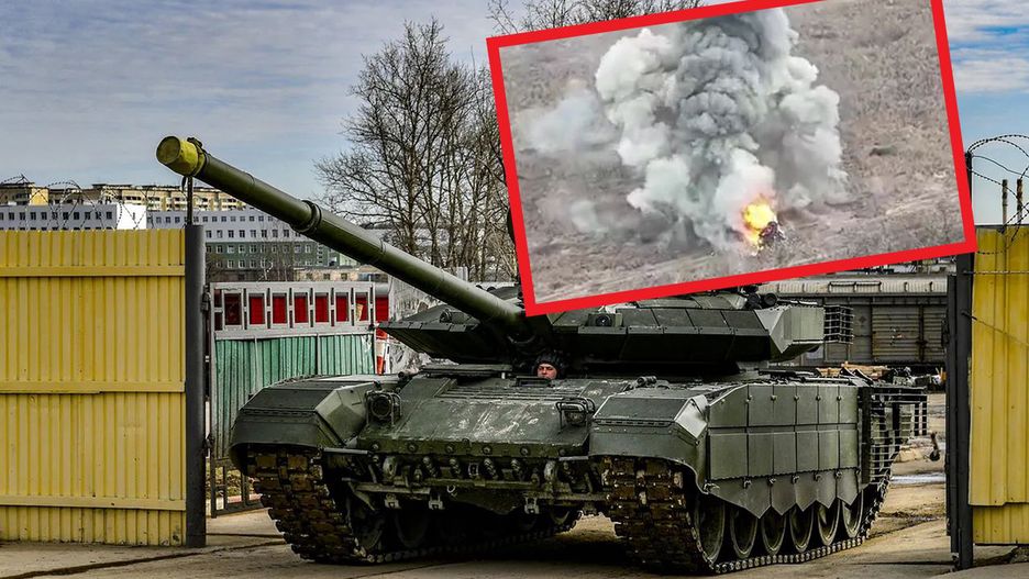 T-90M zniszczony w Ukrainie