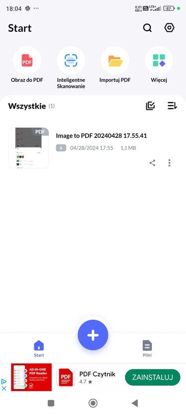 Tworzenie PDF ze zdjęć na komputerze
