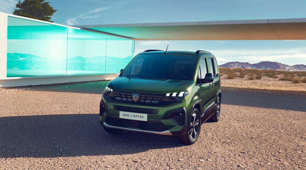 Peugeot E-Rifter po liftingu