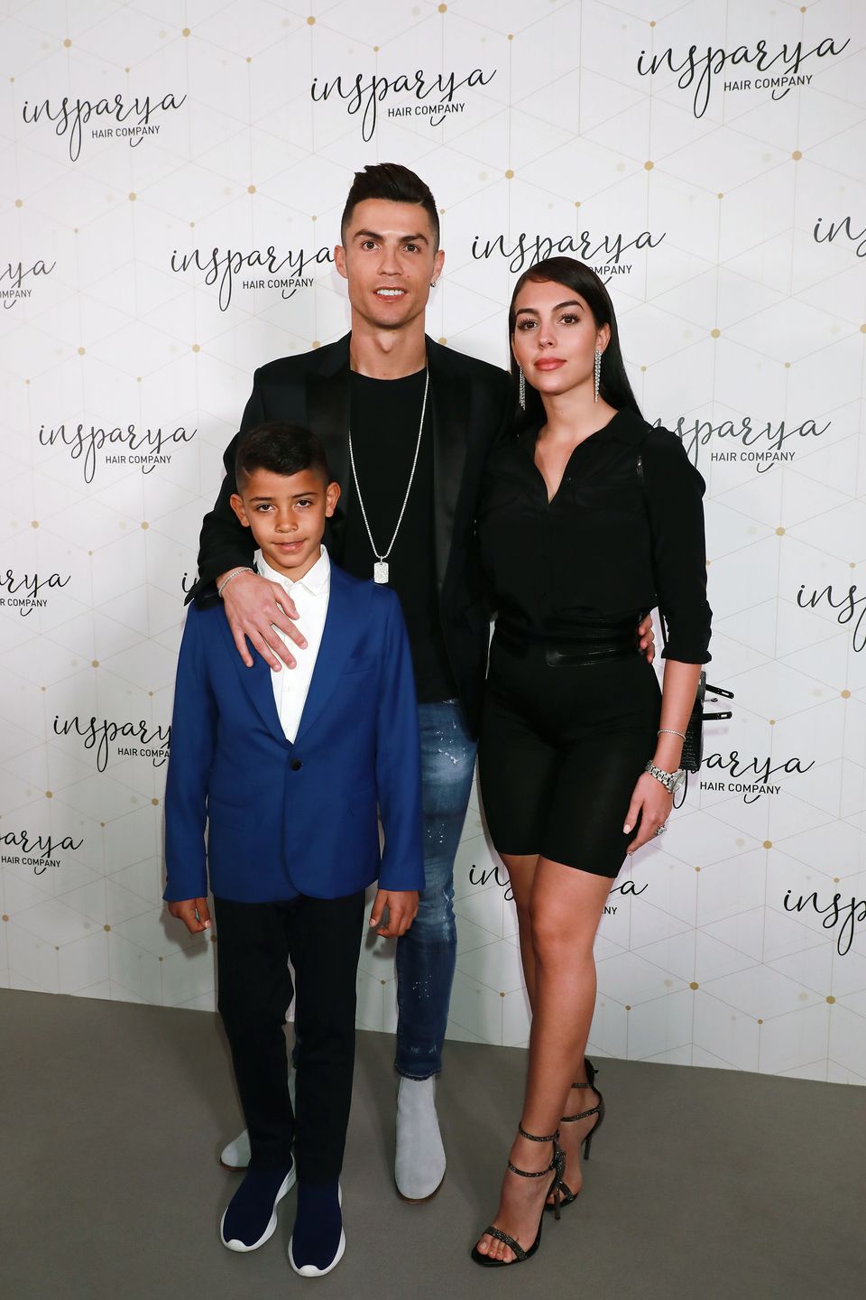 Cristiano Ronaldo, Cristiano Junior, Georgina Rodriguez