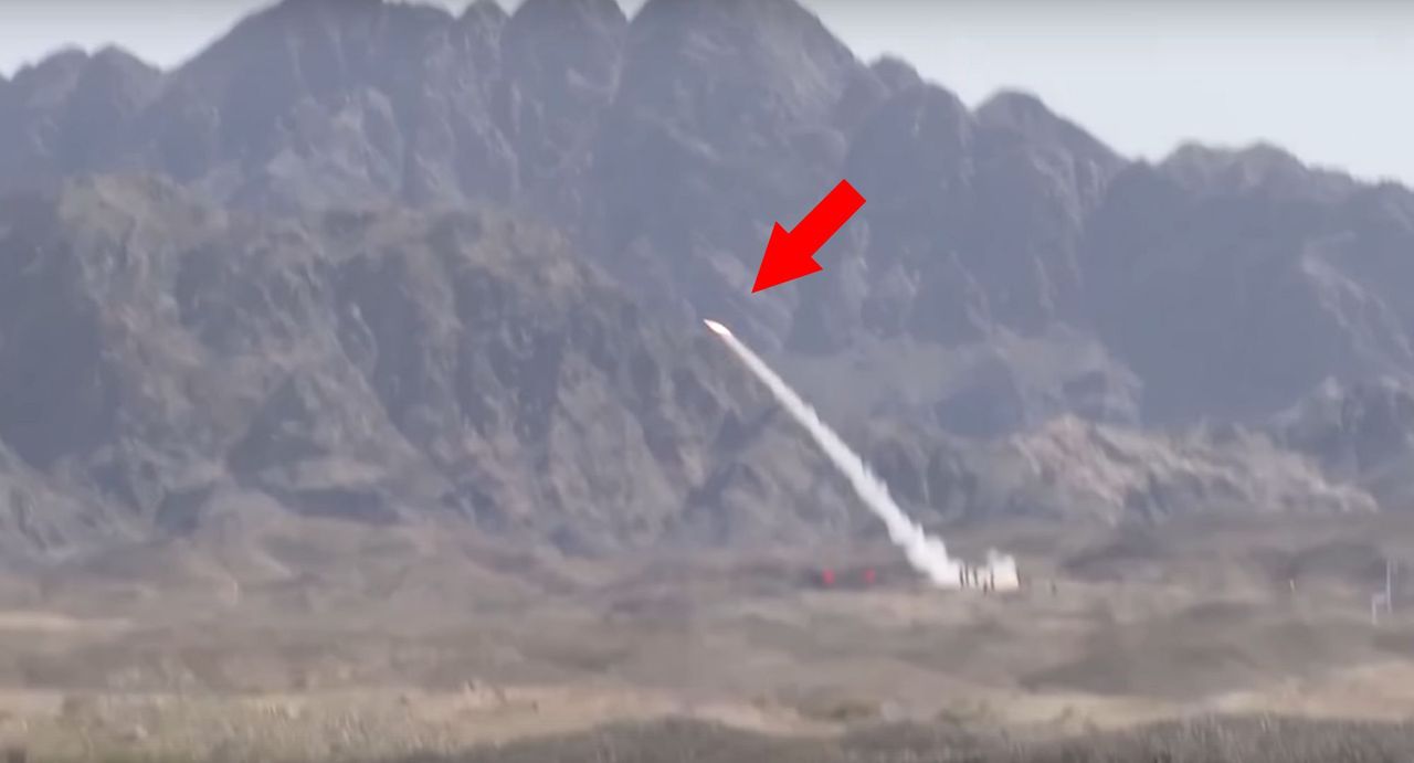 Rosyjski żołnierz zestrzelił chińską rakietę. Ministerstwo udostępniło wideo