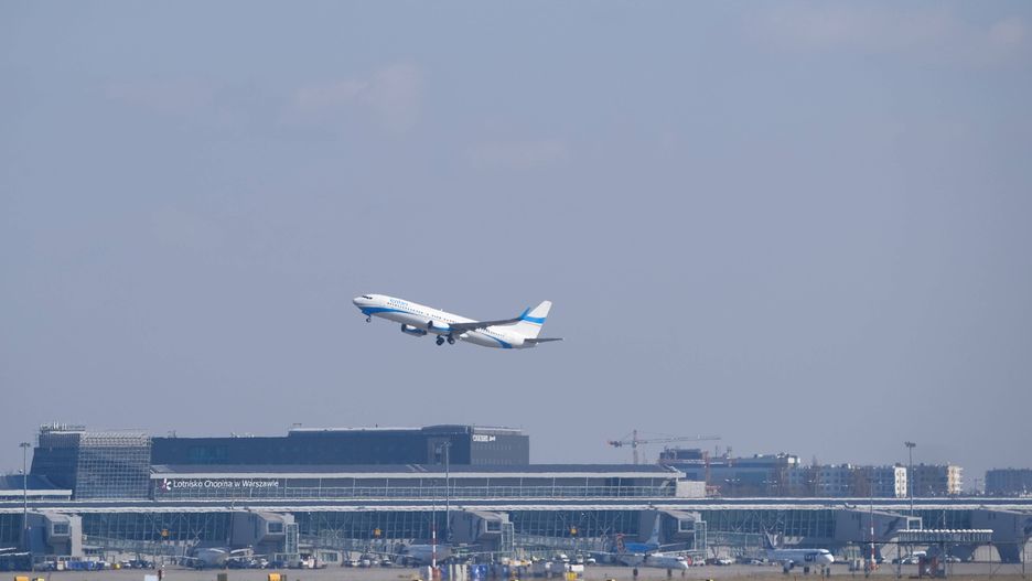 Samolot linii Enter Air. Zdjęcie ilustracyjne