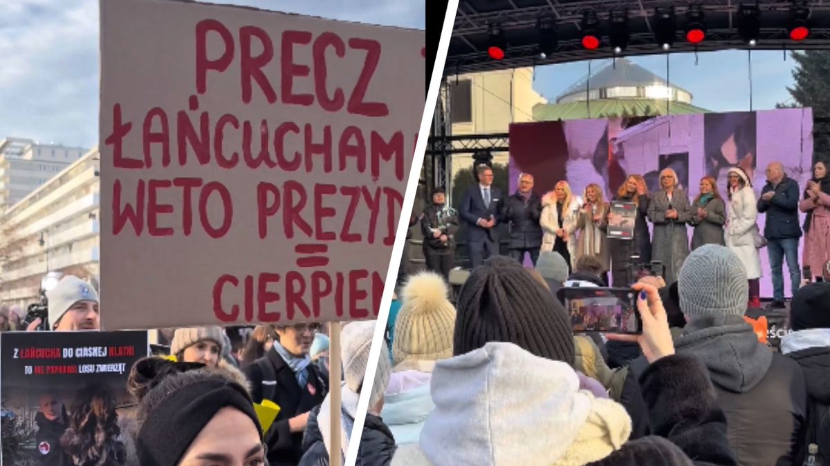  Protest przed Sejmem. Ostre słowa na transparentach