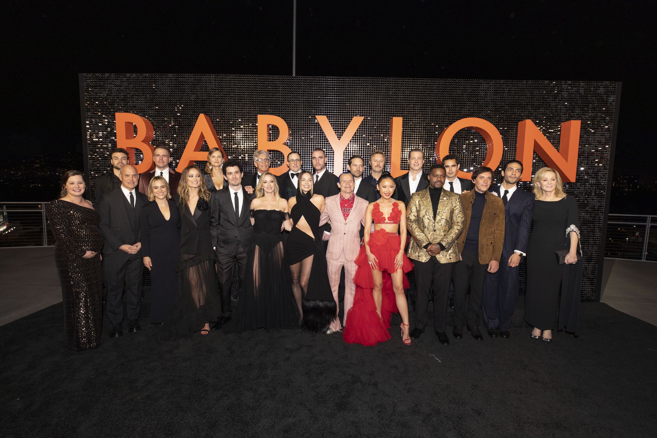 Michael Ireland, Karolina Szymczak, Eric Roberts, P.J. Byrne, Matthew Plouffe, Tobey Maguire, Rory Scovel, Brad Pitt, Max Minghella, Ellie Walker, Brian Robbins, Daria Cercek, Olivia Wilde, Damien Chazelle, Olivia Hamilton, Margot Robbie, Flea, Li Jun Li, Jovan Adepo, Lukas Haas, Diego Calva, Jean Smart