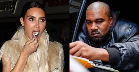 Kim Kardashian odreagowuje kłótnię z Kanye Westem, zajadając się lodami na mieście