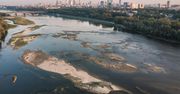 Susza w Warszawie. Poziom Wisły rekordowo niski