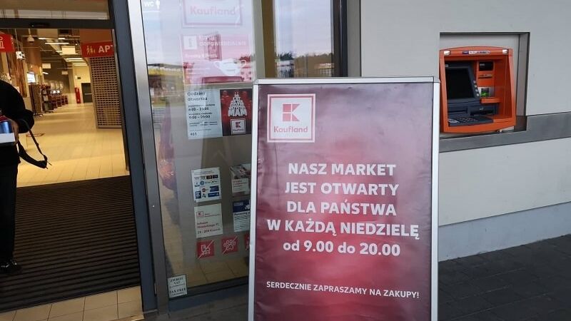 Sklepy Kaufland otwarte w niedziele niehandlowe